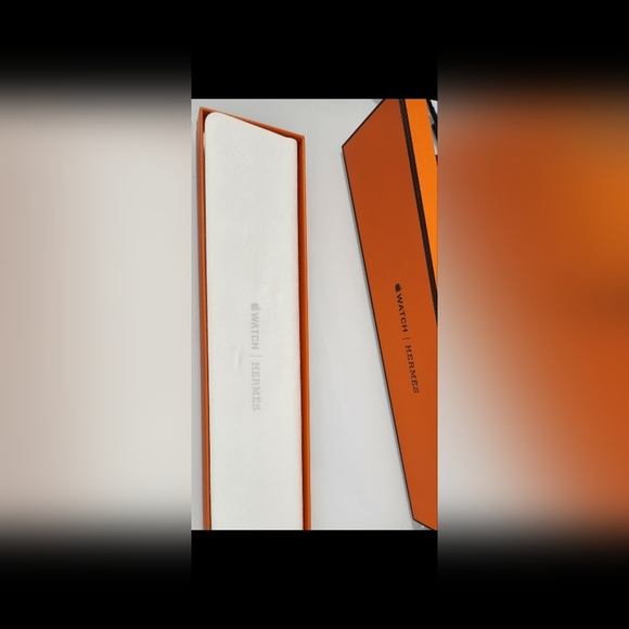 Hermes Apple Watch Band 41mm Denim/Noir Toile H Single Tour - Picture 2 of 6